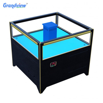 fresh seafood display movable fish tank